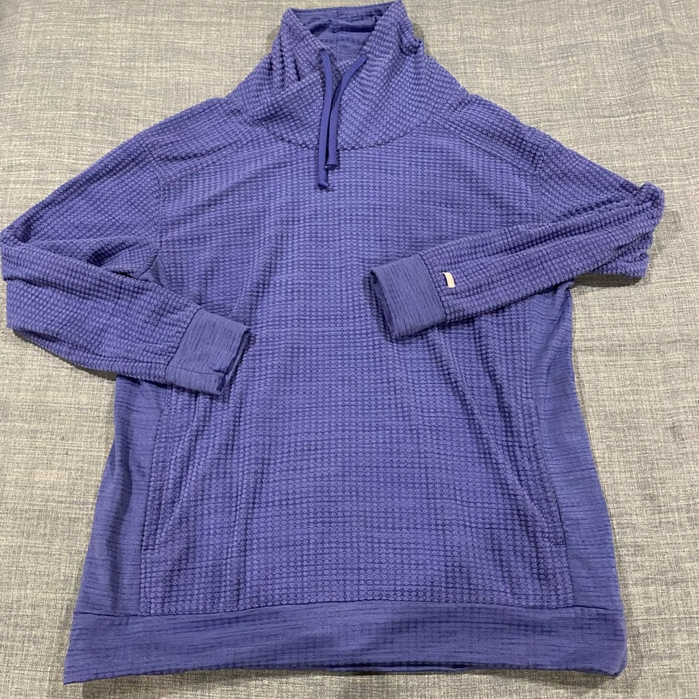 Columbia Sportswear Company Women's Size L Long Sleeve Pullover Top Blue Heather